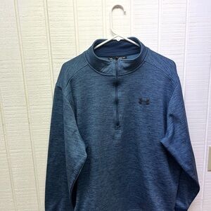 Under Armour Blue Athletic Quarter-Zip Hoodie